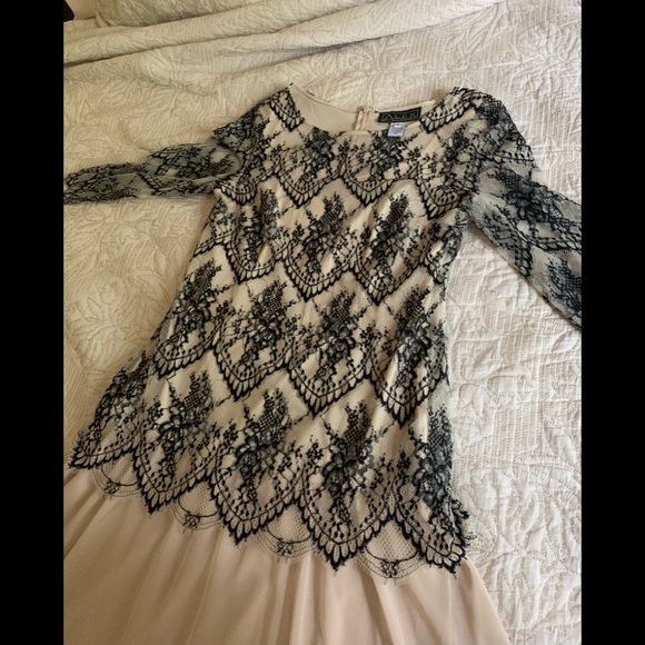 Alex Evenings lace chiffon gown - Picture 3 of 9